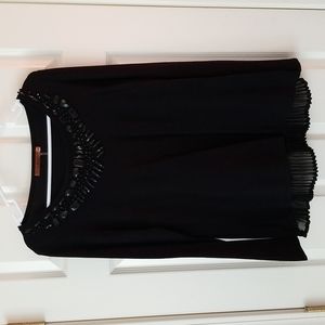 💐 BELLDINI JEWELED BLACK SWEATER